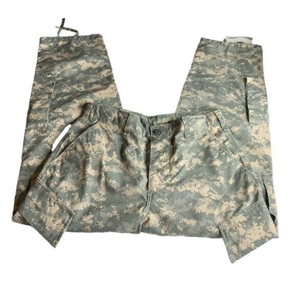 U.S Army Mens Official Combat Uniform Trouser Size Medium Short Camouflage Pants - Picture 5 of 9